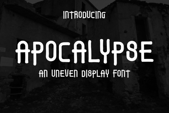 Apocalypse Bold: A Display Font That Commands Attention