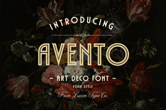 Avento: A Display Font That Brings Art Deco Charm to Modern Web Design