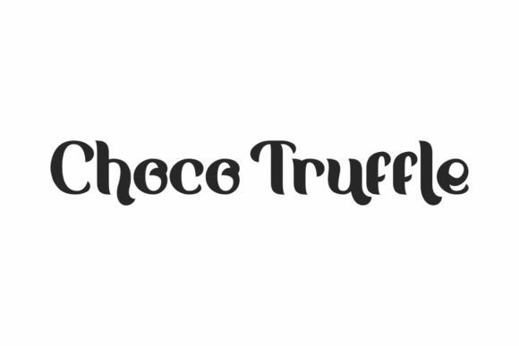 Choco Truffle: A Playful Display Font for Warm Editorial Moments