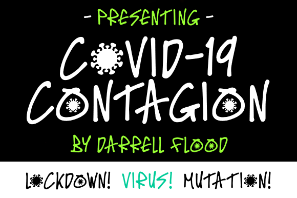 Covid-19 Contagion: A Bold Display Font That Gives Your Brand Edge