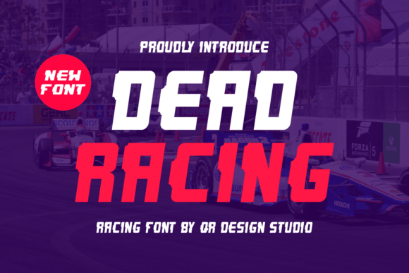 Dead Racing Font: Friendly, Fun Branding for Small Businesses