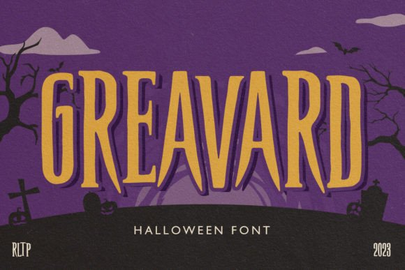 Gravard: A Halloween Display Font That Makes Your Headlines Stick