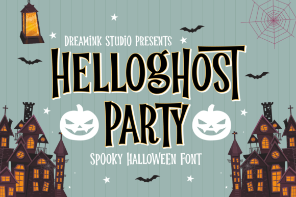 Helloghost Party: A Spooky Display Font That Actually Works