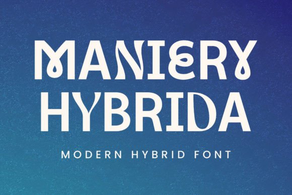 Maniery Hybrida: A Display Font That Stands Out in Fast-Scrolling Feeds