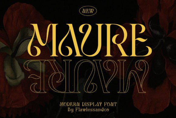 Maure: A Display Font That Breathes Quiet Confidence