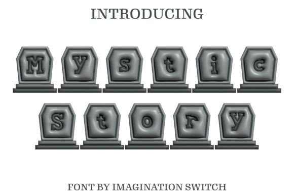 Mystic Story Inflated: A Display Font That Lifts Your Handmade Products
