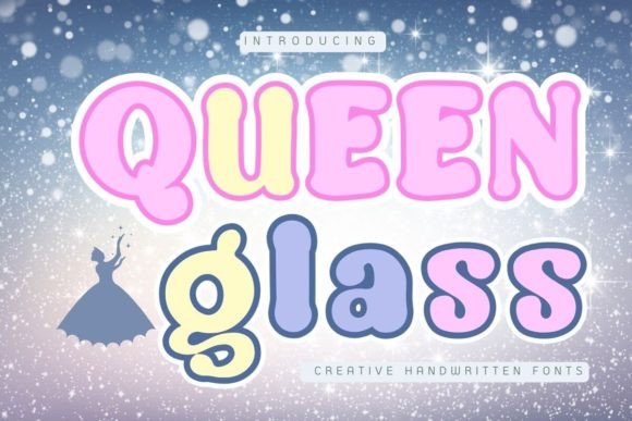 Queen Glass: A Handwritten Display Font with Quiet Confidence