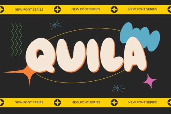 Quila: A Bold Display Font That Makes Handmade Products Shine