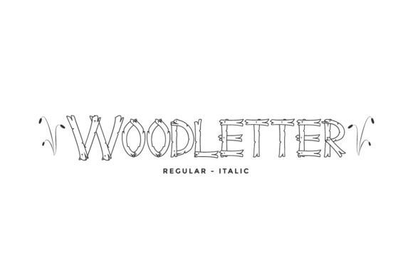 Wood Letter: A Warm, Authentic Display Font for Digital Brands